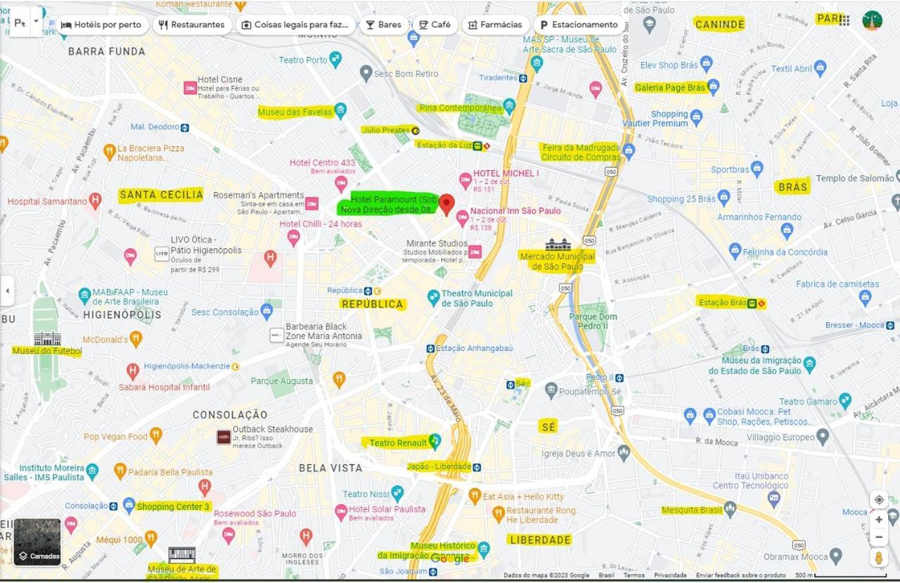 Hotel Paramount- Proximo A 25 De Marco Bras Bom Retiro E Expo Center Norte "Garanta Ja Sua Reserva" เซาเปาโล ภายนอก รูปภาพ